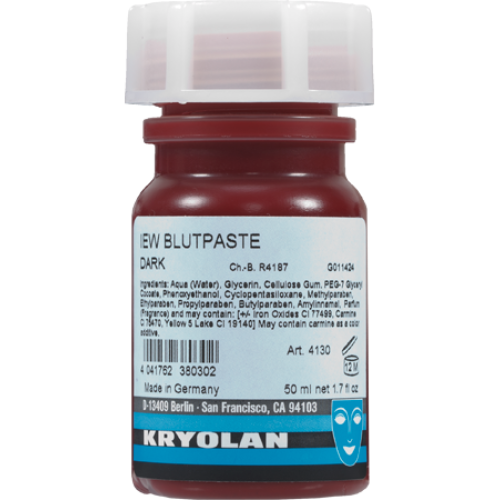 Kryolan Blood Paste IEW 50ML (Kryolan Blood Paste IEW 50ML)