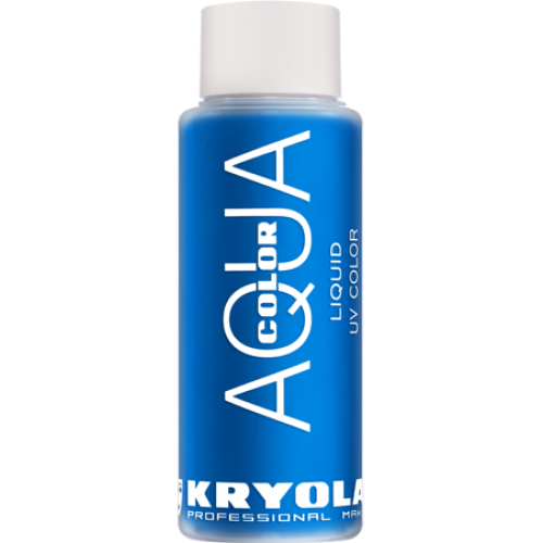 Kryolan Aqua Color Liquid UV Blue (Kryolan 30ml liquid uv Blue)