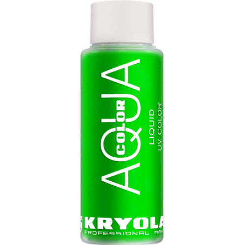 Kryolan Aqua Color Liquid UV Green (Kryolan 30ml liquid uv Green)