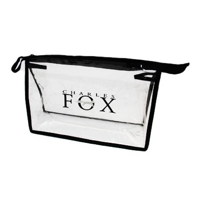Charles Fox Clear Zip Bag Large  Charles Fox Clear Zip Bag Large