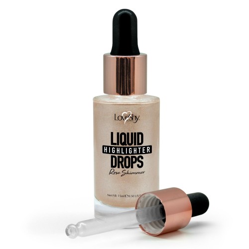 LoveShy Liquid Highlighter Drops Rose Shimmer (LoveShy Liquid Highlighter Drops Rose Shimmer)