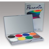 Mehron Paradise Make Up AQ 8 Colour Palette - Basic (BASIC PALETTE)