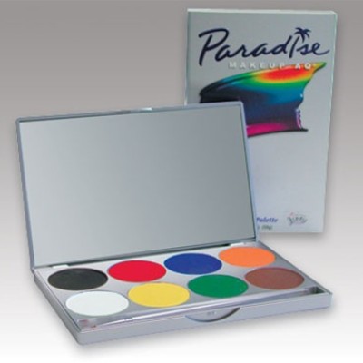 Mehron Paradise Make Up AQ 8 Colour Palette - Basic Mehron Paradise Make Up AQ 8 Colour Palette - Basic