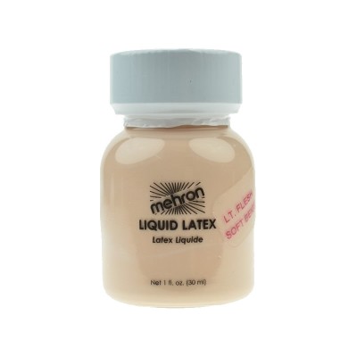 Mehron Liquid Latex 1oz Light Flesh