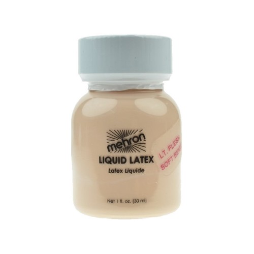 Mehron Liquid Latex 1oz dark Flesh (DARK FLESH 1OZ)
