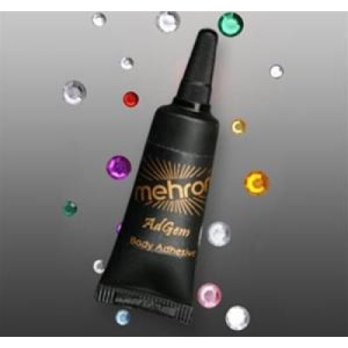 Mehron Ad Gem (Mehron Ad Gem tube with gems)