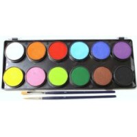 Face Paints Australia Regular Palette 12 x 10g (FPA REGULAR PALETTE 12 X 10G)