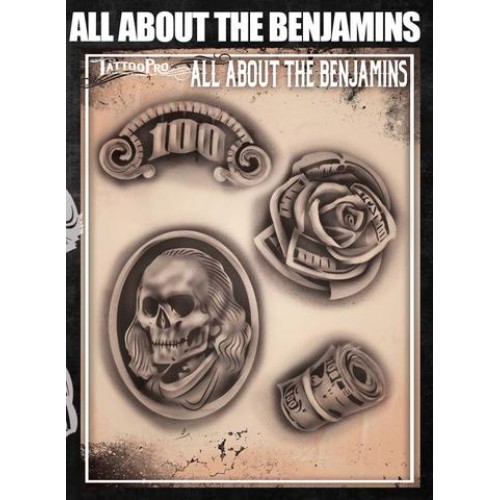 Airbrush Tattoo Pro All About The Benjamins (All About The Benjamins)