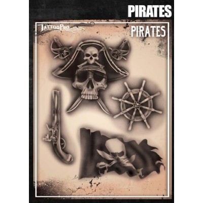 Airbrush Tattoo Pro Pirates