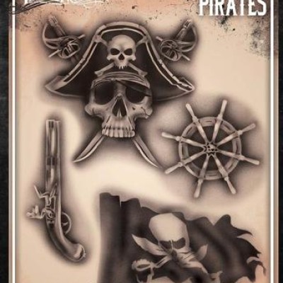 Airbrush Tattoo Pro Pirates