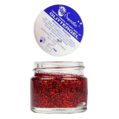 Superstar Glitter Gel Red