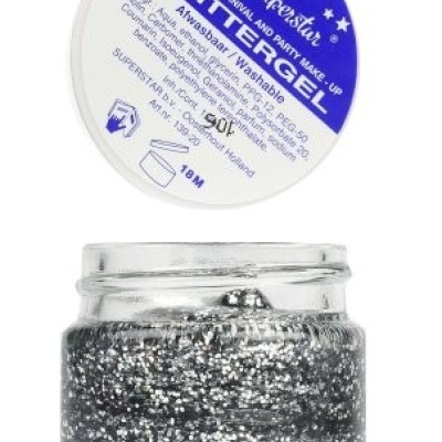 Superstar Glitter Gel Silver