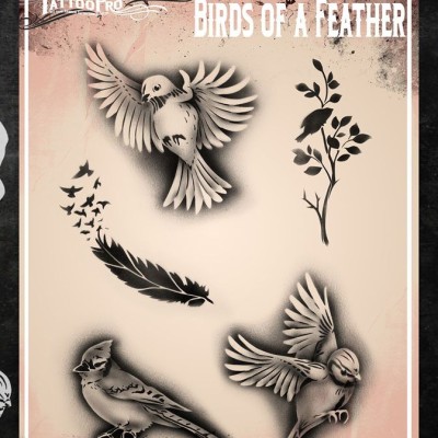 Airbrush Tattoo Pro Birds Of A Feather Airbrush Tattoo Pro Birds Of A Feather