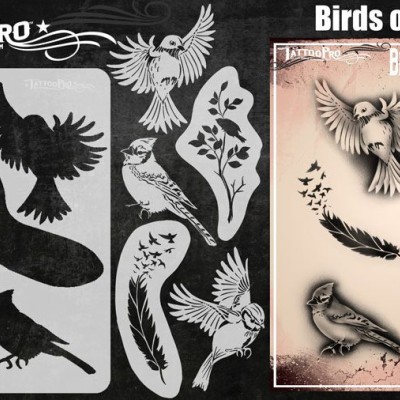 Airbrush Tattoo Pro Birds Of A Feather Airbrush Tattoo Pro Birds Of A Feather