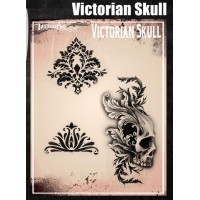 Airbrush  Tattoo Pro Victorian Skull (VICTORIAN SKULL)