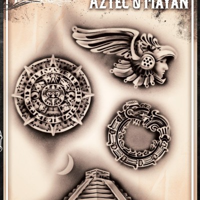 Airbrush Tattoo Pro Aztec and Maya