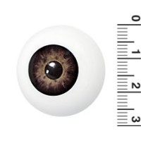 Grimas Artificial Eye Brown (Grimas Artificial Eye 1001)