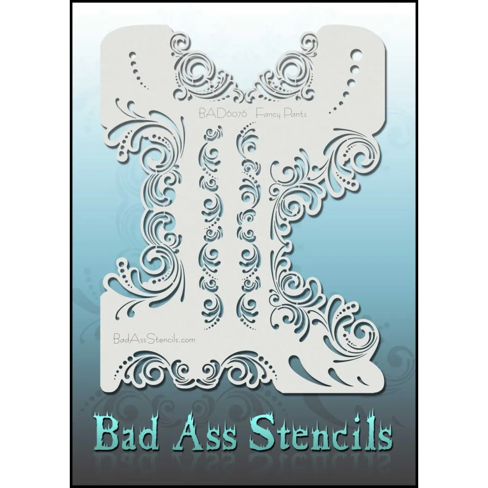 Full Size Bad Ass Stencil 6076