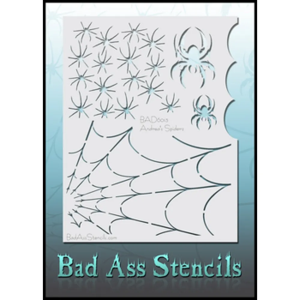 Bad Ass Vector Pattern Full Size Bad Ass Stencil 6013