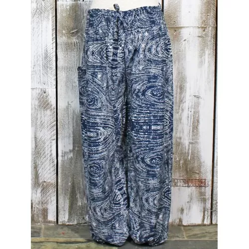 Bali Harem Trousers Dark Blue (DARK BLUE LS1111)