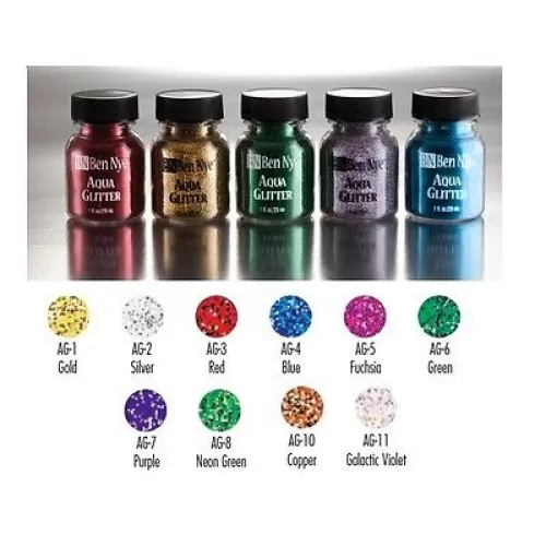Ben Nye Aqua Glitter Gold (GOLD)