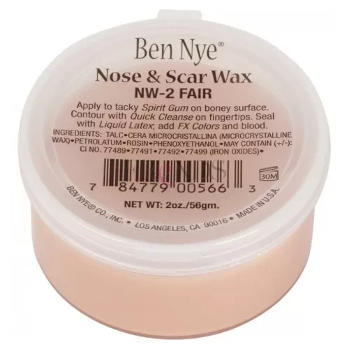 Ben Nye Nose and Scar Wax FAIR  2.5oz (FAIR 2.5OZ)