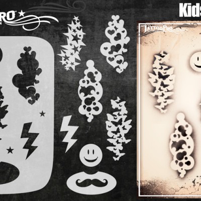Airbrush Tattoo Pro Kids Clusters