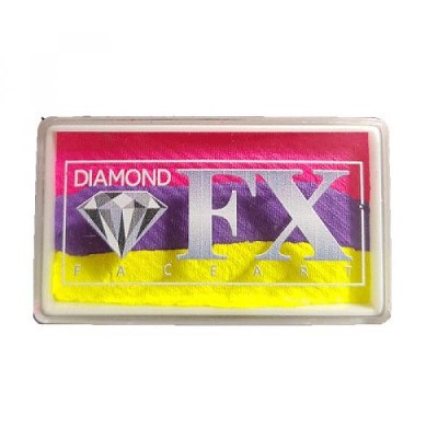 Diamond FX One Stroke Cake  RS30 66 Neon Disco Diamond FX One Stroke Cake  RS30 66 Neon Disco