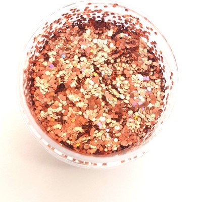 Chunky Glitter Peach