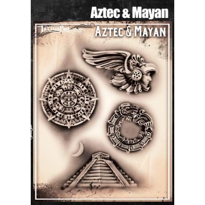 Airbrush Tattoo Pro Aztec and Maya
