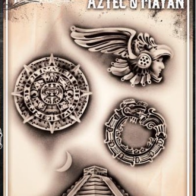 Airbrush Tattoo Pro Aztec and Maya