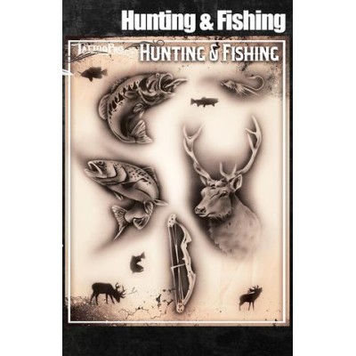 Airbrush Tattoo Pro Hunting and Fishing 