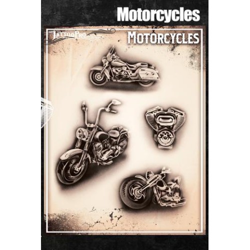 Airbrush Tattoo Pro Motorcycles (Motorcycles)