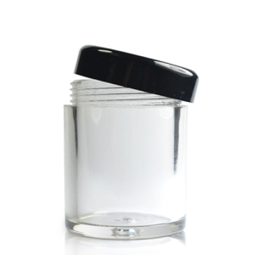 Container with Black Lid 20ml (20ml container with black lid)