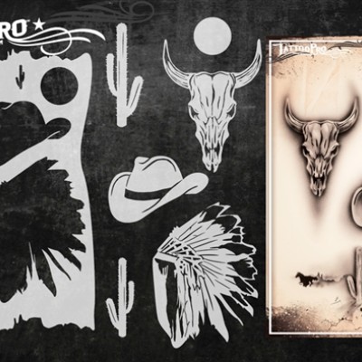 Airbrush Tattoo Pro Wild West