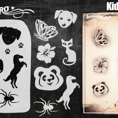 Airbrush Tattoo Pro Kids Critters