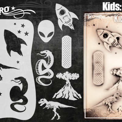 Airbrush Tattoo Pro Kids Adventure