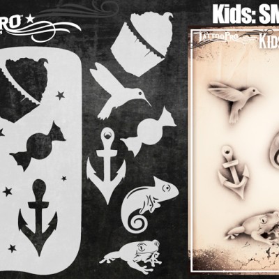 Airbrush Tattoo Pro Kids Small Fun
