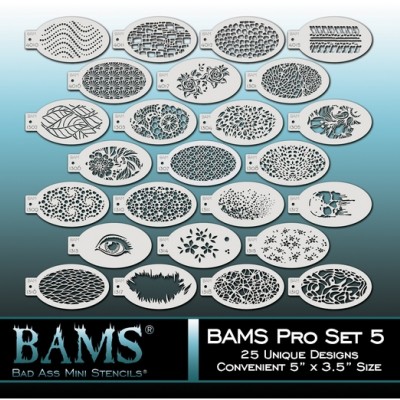 Bad Ass Stencil Set 5
