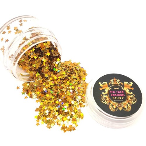 Gold Glitter Stars (Gold Glitter Stars)