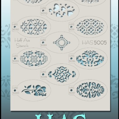 Half Ass Stencil Girly