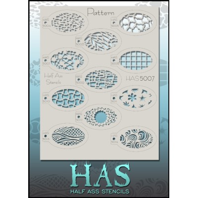 Half Ass Stencil Pattern
