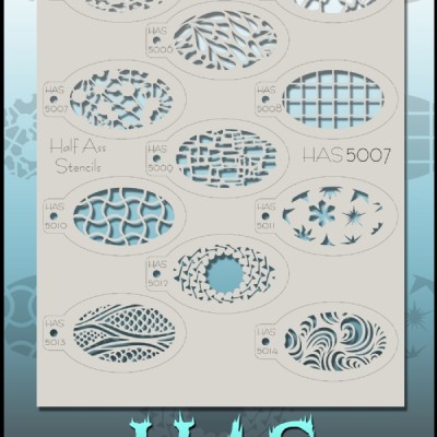 Half Ass Stencil Pattern