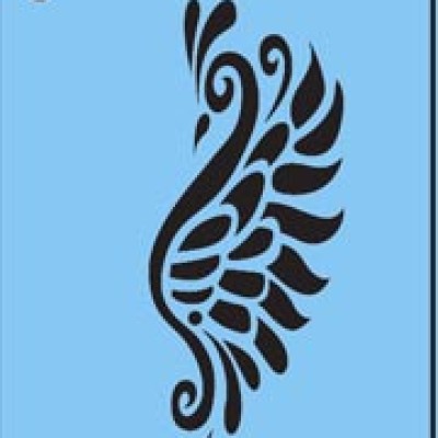 Show Off Stencil Bird