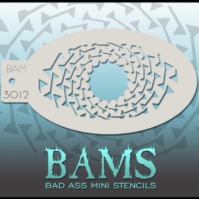 Bad Ass Stencil 3012