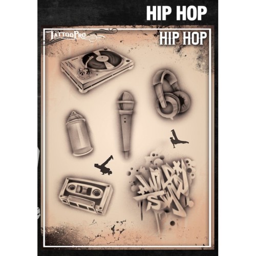Airbrush Tattoo Pro Hip Hop (HIP HOP)
