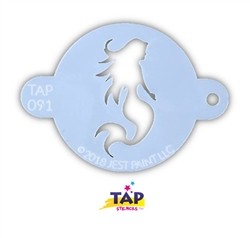 TAP Stencil 091 Mystical Mermaid